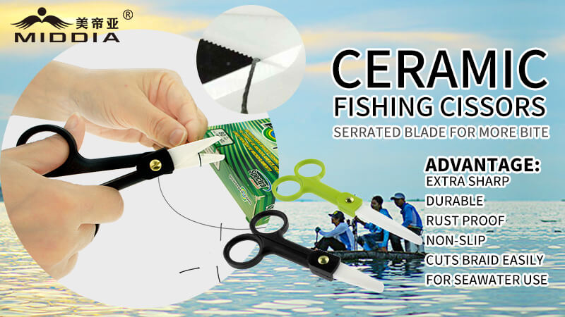 Ceramic Fishing Scissors