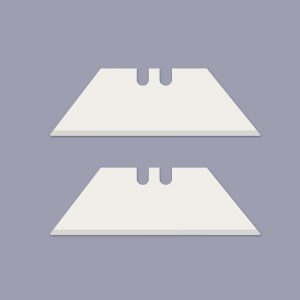 Ceramic trapezoidal blade