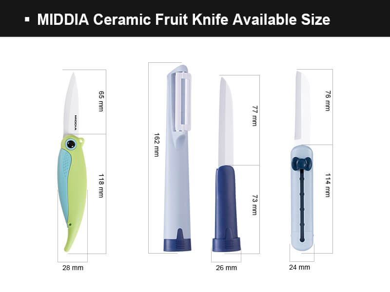Middia Ceramic fruit knife