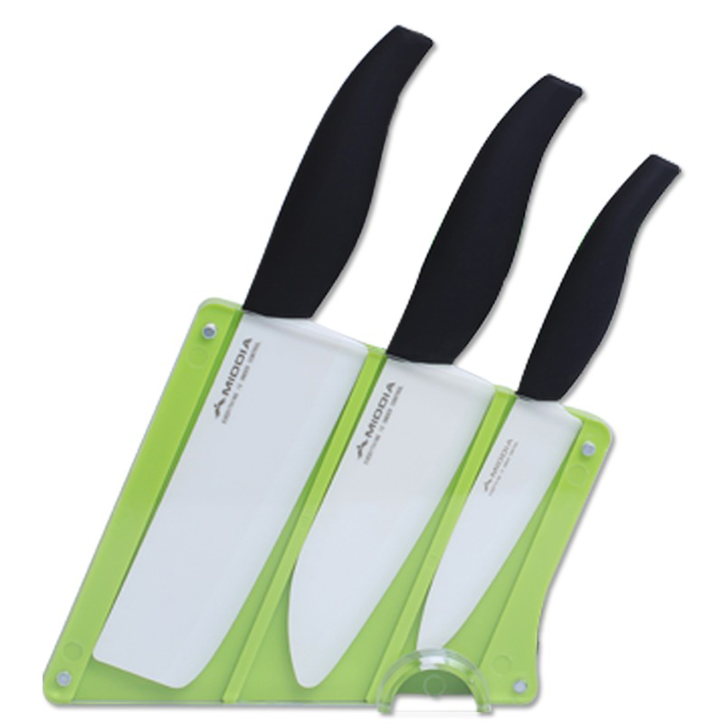 Kitchen Knife Set With Stand (2)