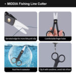 MIDDIA ceramic Fishing line cutter